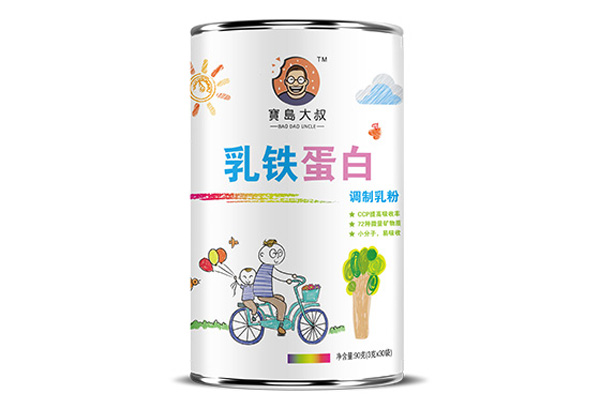 寶島大叔乳鐵蛋白調制乳粉