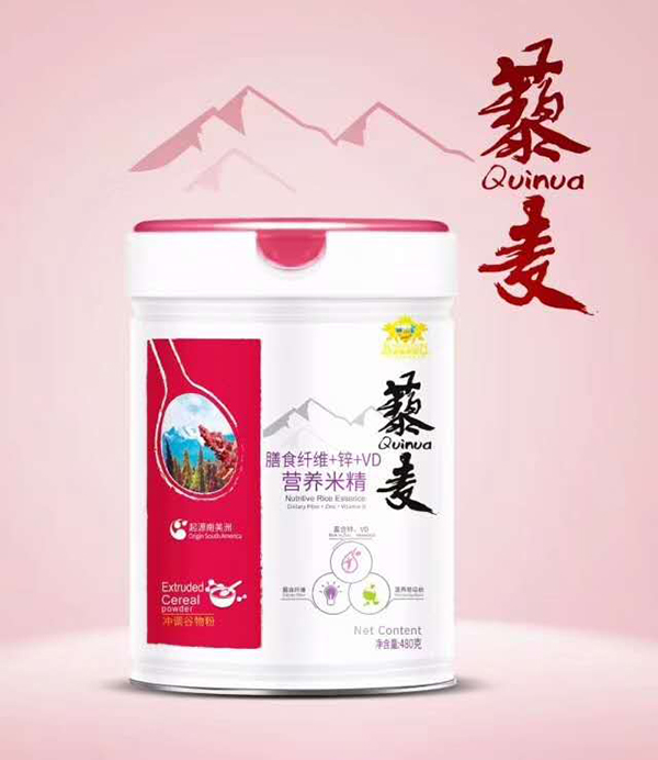 金盾愛嬰膳食纖維+鋅+VD營養(yǎng)米精