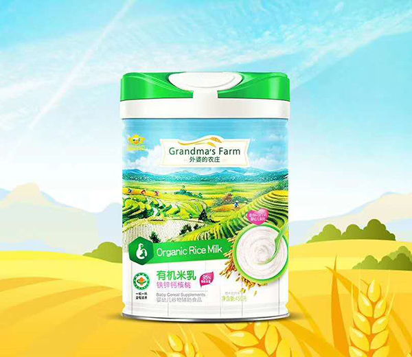 外婆的農(nóng)莊有機(jī)米乳-鈣鐵鋅核桃