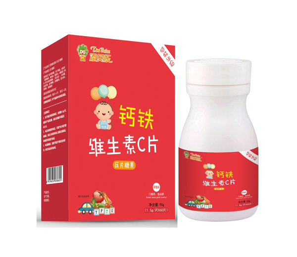 添貝樂鈣鐵維生素C片