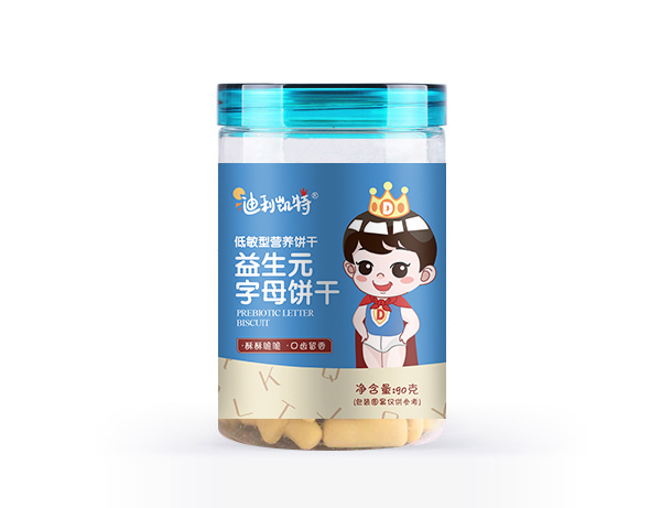 迪利凱特低敏型益生元字母餅干
