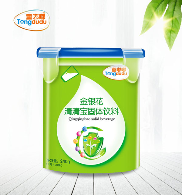 童嘟嘟金銀花清清寶固體飲料 樂(lè)扣裝