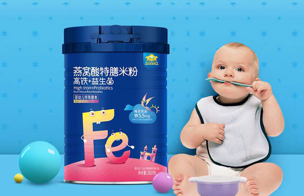 金盾愛嬰燕窩酸特膳米粉-高鐵+益生菌