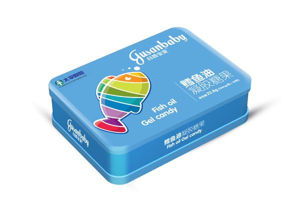 谷香寶貝鱈魚油凝膠糖果