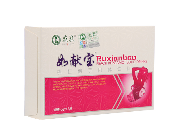 蘇敬如獻寶桃仁佛手固體飲料