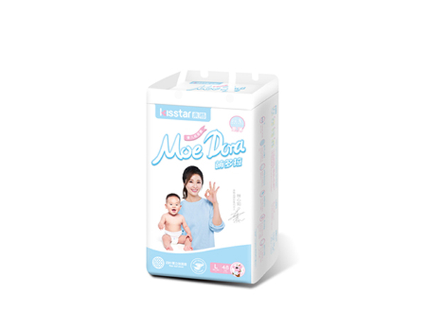 萌多拉柔薄嬰兒紙尿褲L