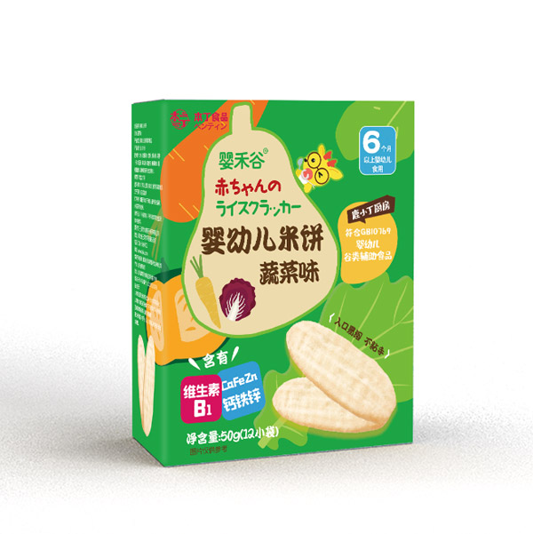 嬰禾谷嬰幼兒米餅-蔬菜味