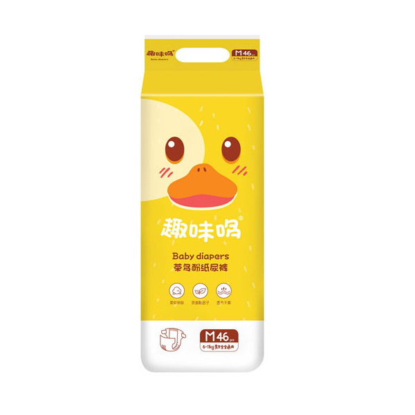 趣味哆茶多酚紙尿褲M(mǎn)46