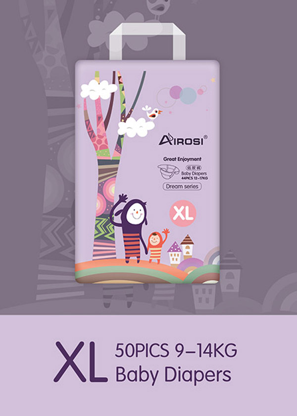 愛柔適夢(mèng)幻系列紙尿褲XL