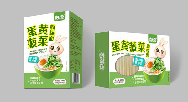 嘉唄噯超細(xì)面 蛋黃菠菜