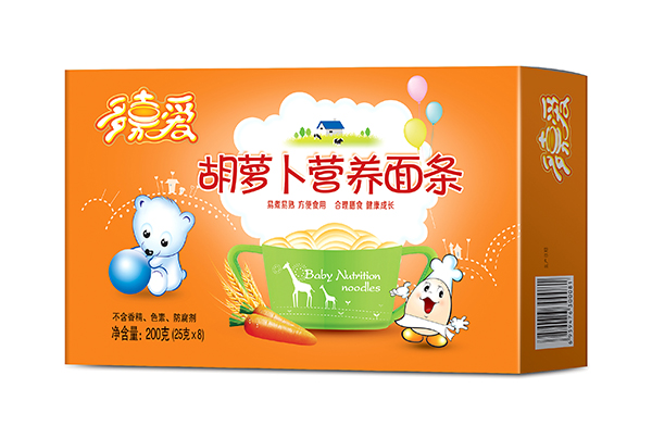 多嘉愛胡蘿卜營養(yǎng)面條