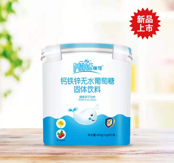 咪可鈣鐵鋅無水葡萄糖