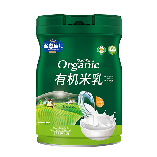 至尊佳兒有機(jī)米乳 鐵鋅鈣核桃