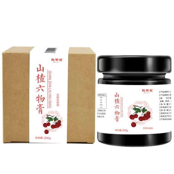 聰明愛(ài)山楂六物膏