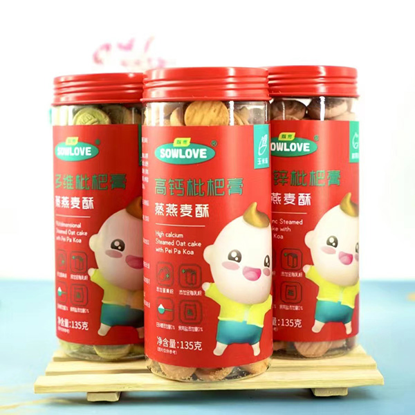 甄育蒸枇杷膏燕麥酥-高鈣