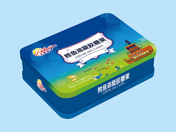 艾萊佳鱈魚(yú)油凝膠糖果