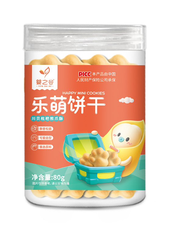 嬰之谷樂(lè)萌餅干-川貝枇杷熊爪酥瓶裝80克.jpg 嬰之谷樂(lè)萌餅干-川貝枇杷熊爪酥瓶裝80克.jpg