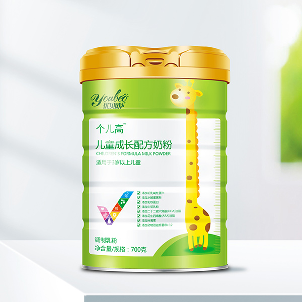 優(yōu)貝歐個兒高™兒童成長配方奶粉700克
