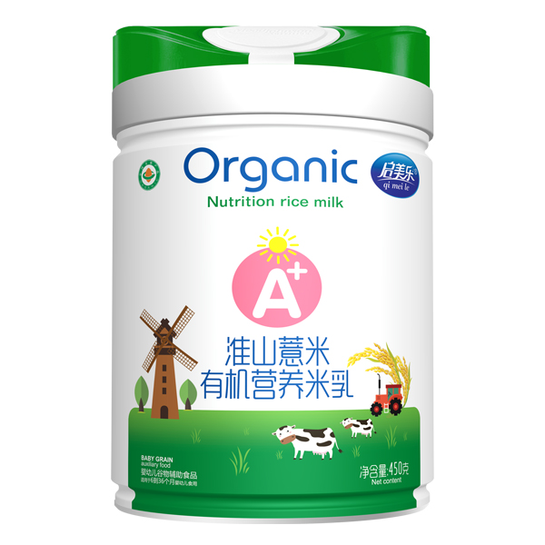 啟美樂(lè)有機(jī)營(yíng)養(yǎng)米乳-淮山薏米