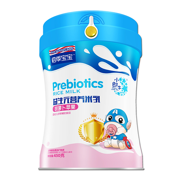 四季寶寶益生元營(yíng)養(yǎng)米乳-胡蘿卜蘋果