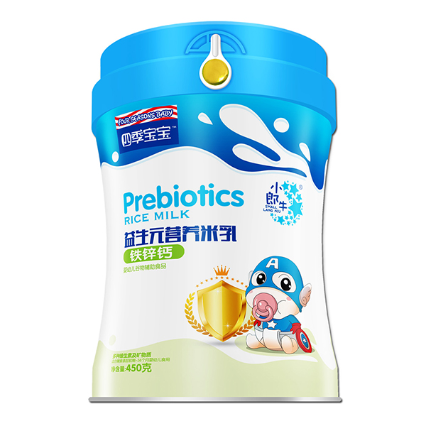 四季寶寶益生元營(yíng)養(yǎng)米乳-鐵鋅鈣