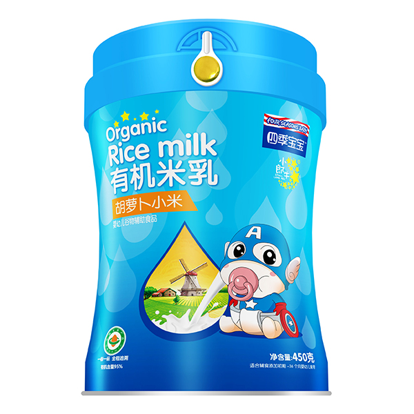 四季寶寶有機(jī)米乳-胡蘿卜小米