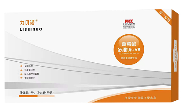 力貝諾燕窩酸多維鋅+VB營養(yǎng)素固體飲料