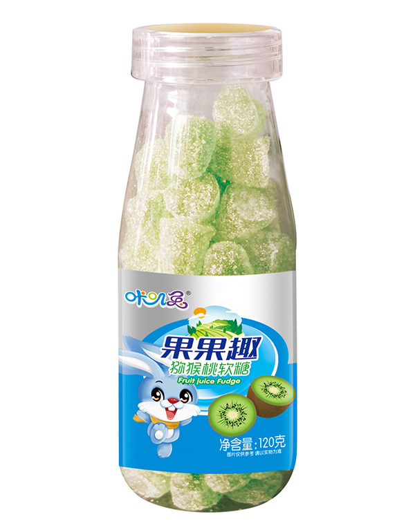 咔嘰兔果果趣獼猴桃軟糖