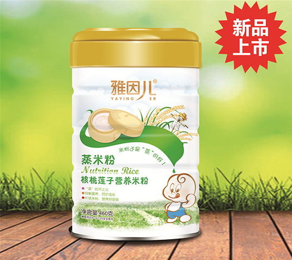 雅因兒核桃蓮子蒸米粉 桶裝