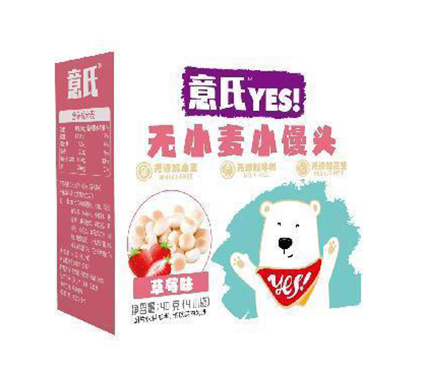 意氏無小麥小饅頭 草莓味