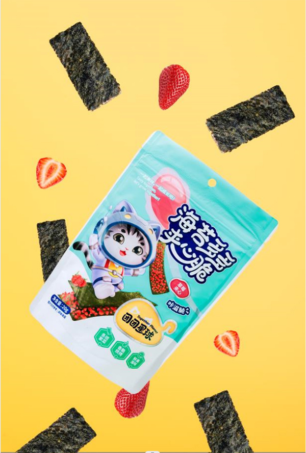 團團星球海苔多多夾心脆-草莓夾心1
