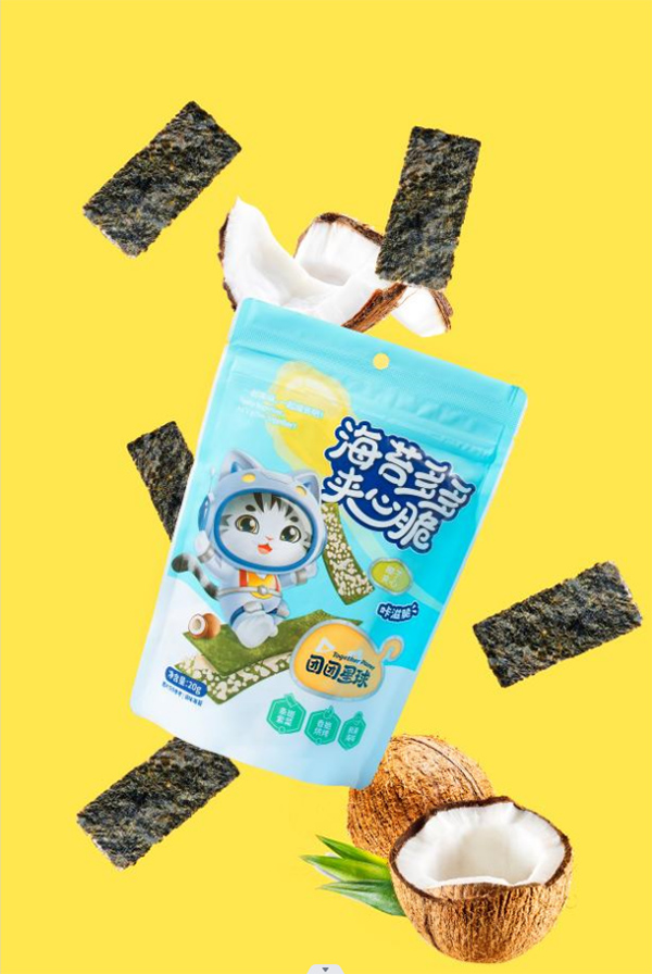 團團星球海苔多多夾心脆-椰子夾心2