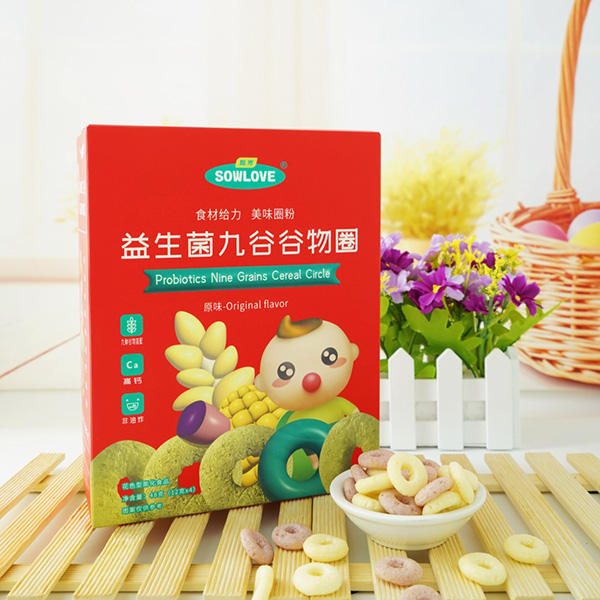 甄育益生菌九谷谷物圈-原味