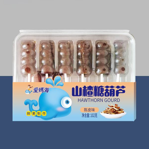愛媽海山楂糖葫蘆 陳皮味