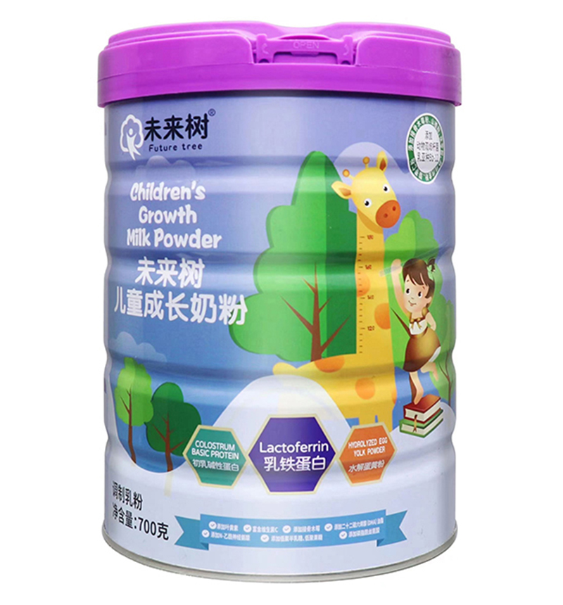 未來樹兒童成長(zhǎng)配方奶粉