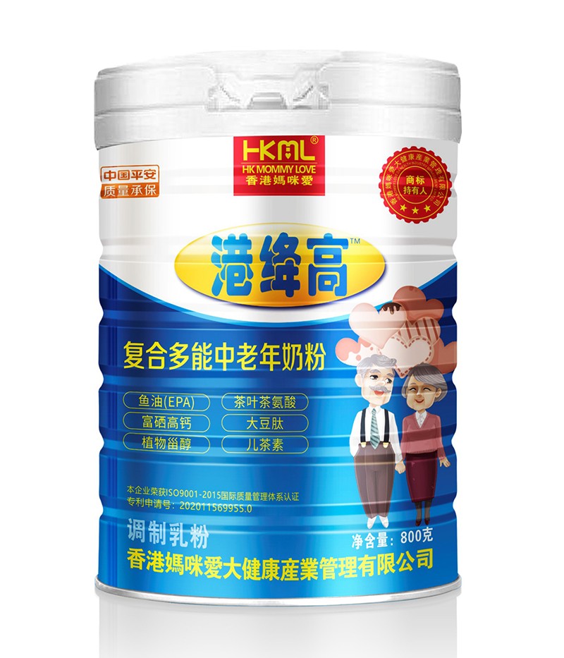香港媽咪愛港絳高復(fù)合多能中老年奶粉
