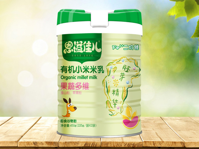 恩溢佳兒有機小米米乳 果蔬多維