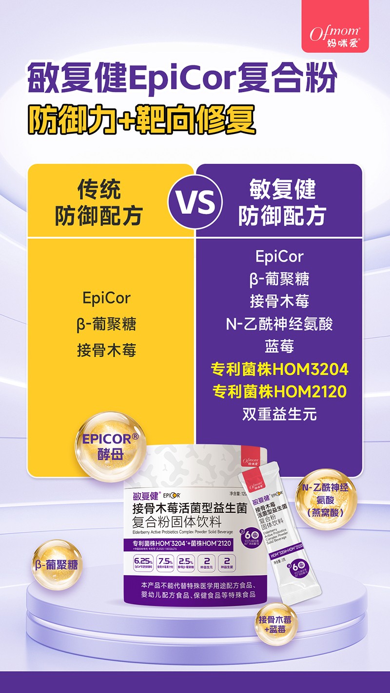 媽咪愛敏復健接骨木莓活菌型益生菌1