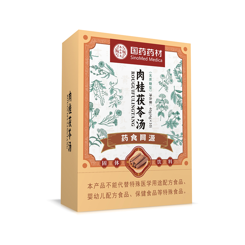 國藥藥材肉桂茯苓湯