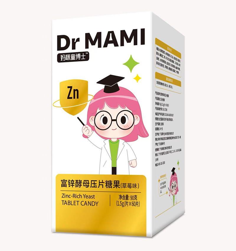 媽咪童博士富鋅酵母壓片糖果