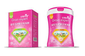 谷物專家益生元護暢小米米粉