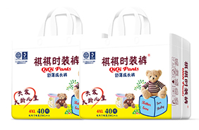 祺祺熊舒薄成長褲