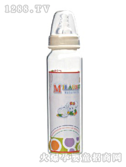 寬口葫蘆形防倒防漏奶瓶