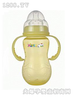 寬口大葫蘆防倒防漏奶瓶