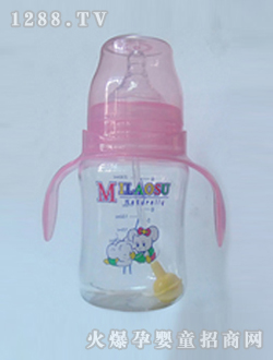 咪老鼠寬口葫蘆形奶瓶