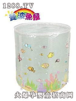 曼波魚屋嬰兒游泳池(透明彩繪版)