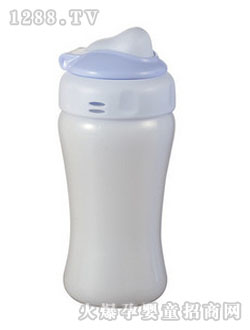 樂樂寶貝PP材料防漏吸管夢幻水壺水杯