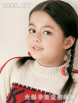 托尼艾米女童冬裝線衫