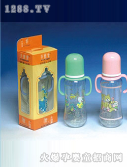 多樂(lè)寶雙耳盒裝奶瓶A8119OZ