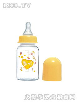 貝帝熊小直身奶瓶